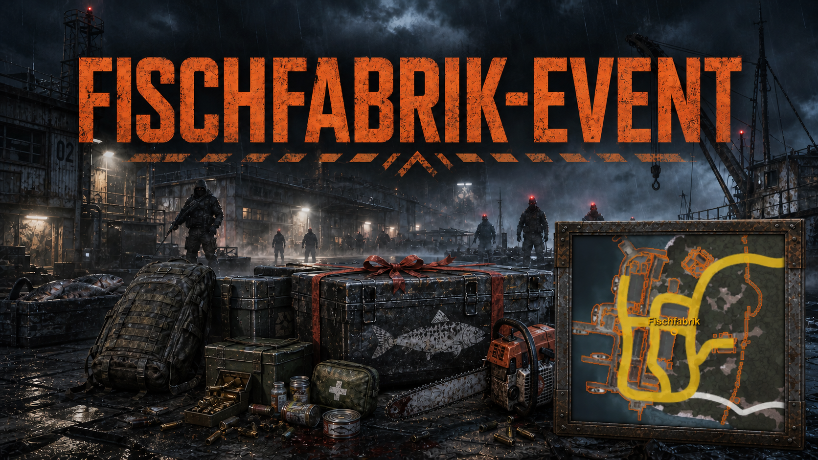 Fischfabrik Event auf Slayer of Darkness